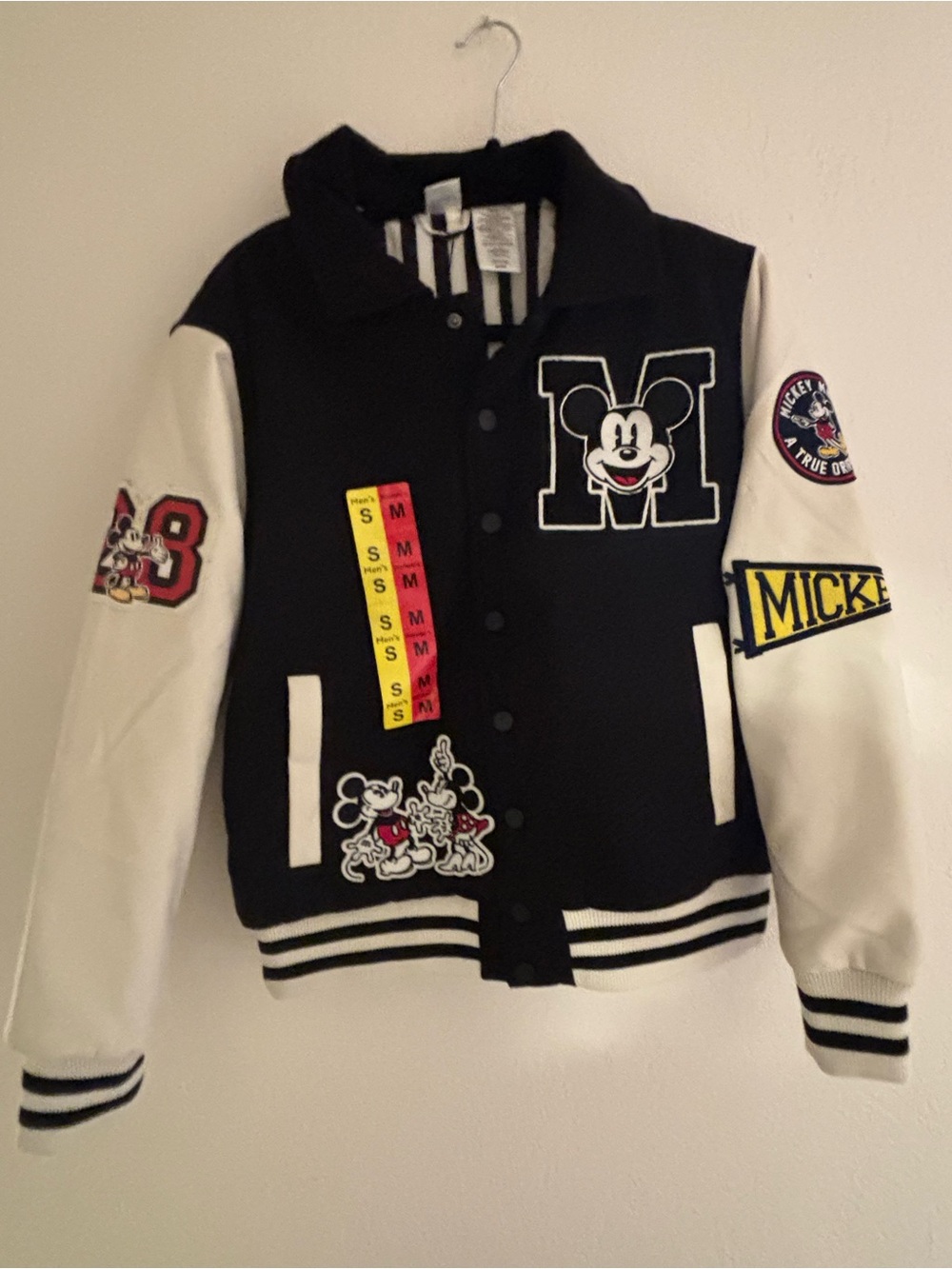 Black & White Varsity Jacket